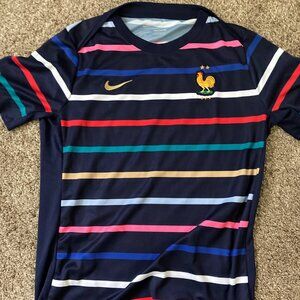 Nike Team France 2024 pre game jersey
